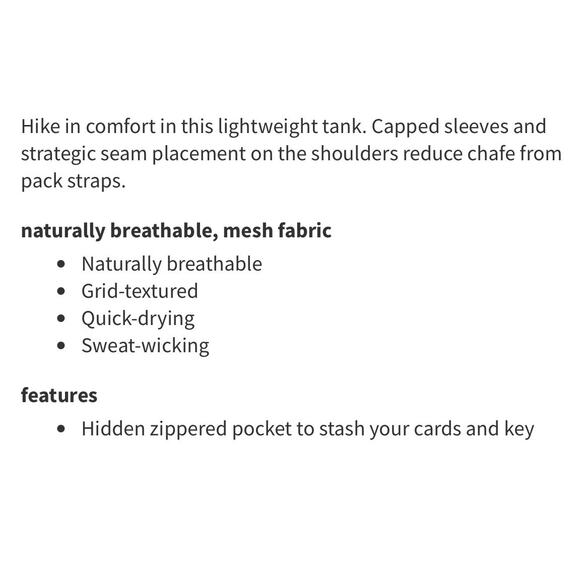 Lululemon Cap Sleeve Hiking Tank Top Mesh Breathable Gorpcore Workout womens 10 - Picture 13 of 14